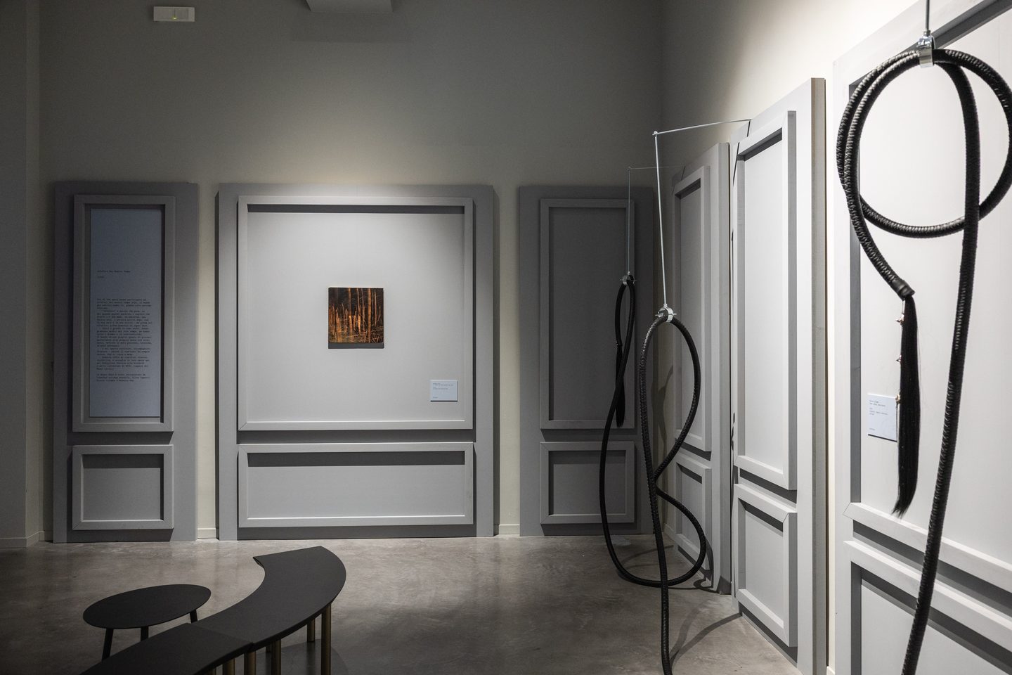 Artefici del Nostro Tempo — la sala espositiva